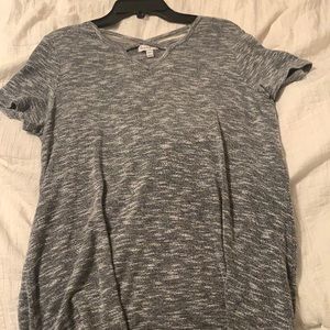 gray cross t shirt